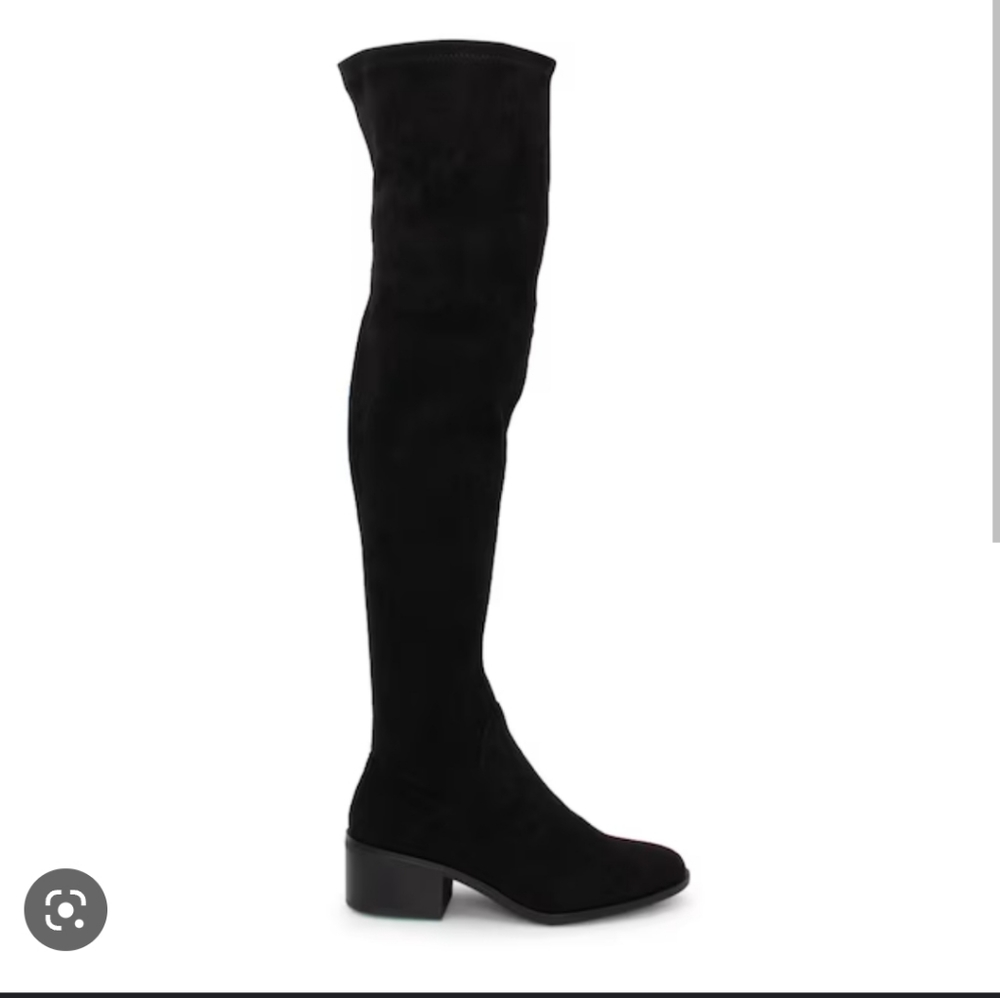 Suade knee high boots
